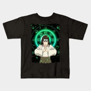 NEJI HYUGA MERCH VTG Kids T-Shirt